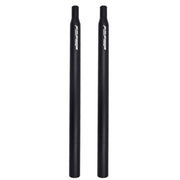 FMFXTR Aluminum Alloy Mountain Bike Extended Seat Post, Specification: 31.8x530mm (Black)