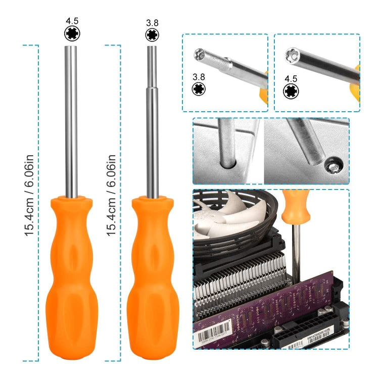 17 In 1 Game Console Repair Screwdriver Tool Set For NS Switch, Series: 17 In 1 (1)