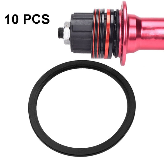 10 PCS FMFXTR Bicycle BB Middle Shaft Flying Wheel Cushion, Thickness: 1.5mm (Black) - Cap Component by FMFXTR | Online Shopping South Africa | PMC Jewellery | Buy Now Pay Later Mobicred