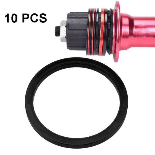 10 PCS FMFXTR Bicycle BB Middle Shaft Flying Wheel Cushion, Thickness: 2.5mm (Black) - Cap Component by FMFXTR | Online Shopping South Africa | PMC Jewellery | Buy Now Pay Later Mobicred