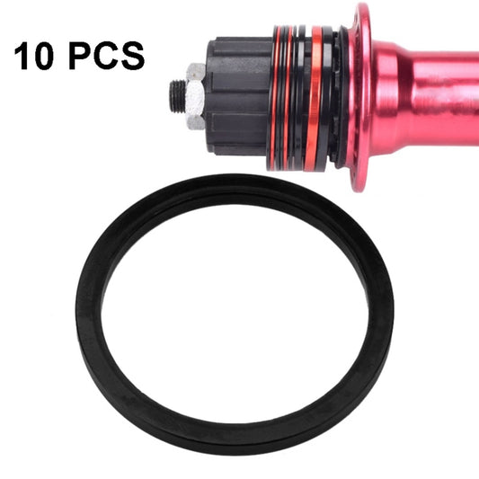 10 PCS FMFXTR Bicycle BB Middle Shaft Flying Wheel Cushion, Thickness: 3mm (Black) - Cap Component by FMFXTR | Online Shopping South Africa | PMC Jewellery | Buy Now Pay Later Mobicred