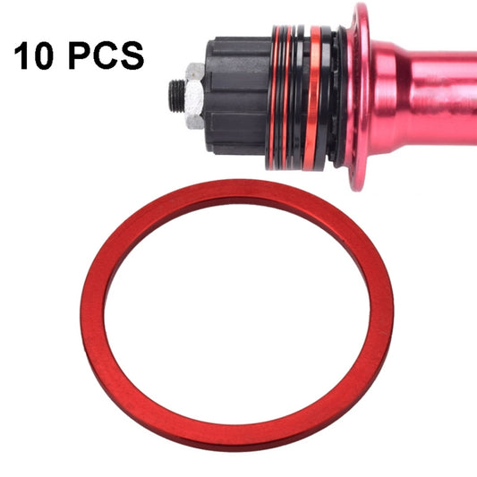 10 PCS FMFXTR Bicycle BB Middle Shaft Flying Wheel Cushion, Thickness: 2mm (Red) - Cap Component by FMFXTR | Online Shopping South Africa | PMC Jewellery | Buy Now Pay Later Mobicred