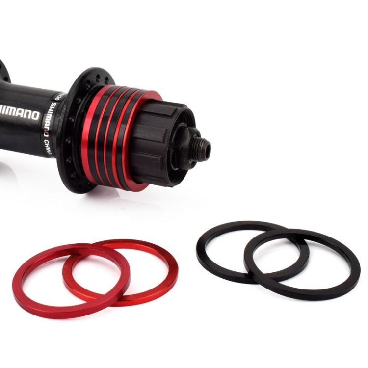 10 PCS FMFXTR Bicycle BB Middle Shaft Flying Wheel Cushion, Thickness: 2.5mm (Red) - Cap Component by FMFXTR | Online Shopping South Africa | PMC Jewellery | Buy Now Pay Later Mobicred