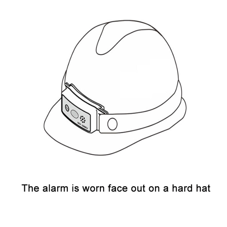 ETCR Non-contact High Voltage Alarm Ellectrician Test Pen, Model: ETCR1880C For Helmet - free shipping - PMC TechLife - Order now!