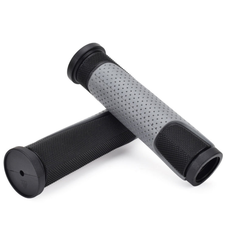 1 Pair FMFXTR Bicycle Grips Mountain Bike Non-Slip Rubber Grips, Style: Double Color Half Pass - free shipping - PMC Jewellery - Order now!