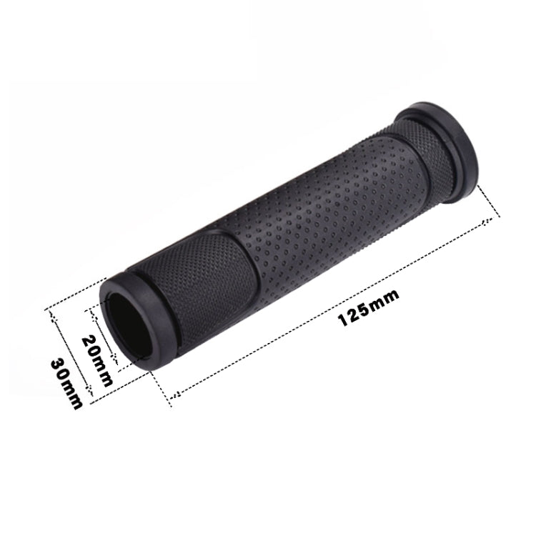 1 Pair FMFXTR Bicycle Grips Mountain Bike Non-Slip Rubber Grips, Style: Double Color Half Pass - free shipping - PMC Jewellery - Order now!