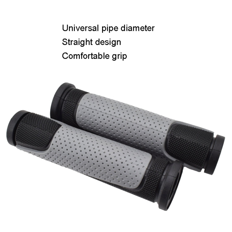 1 Pair FMFXTR Bicycle Grips Mountain Bike Non-Slip Rubber Grips, Style: Double Color Half Pass - free shipping - PMC Jewellery - Order now!