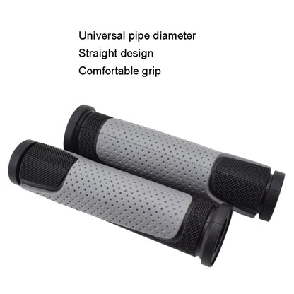 1 Pair FMFXTR Bicycle Grips Mountain Bike Non-Slip Rubber Grips, Style: Double Color Half Pass - free shipping - PMC Jewellery - Order now!
