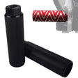 FMFXTR Bicycle Back Seat Foot Pedal Universal Back Rear Post, Color: Black Large Hole Long - Pedals by FMFXTR | Online Shopping South Africa | PMc TechLife | Buy Now Pay Later Mobicred