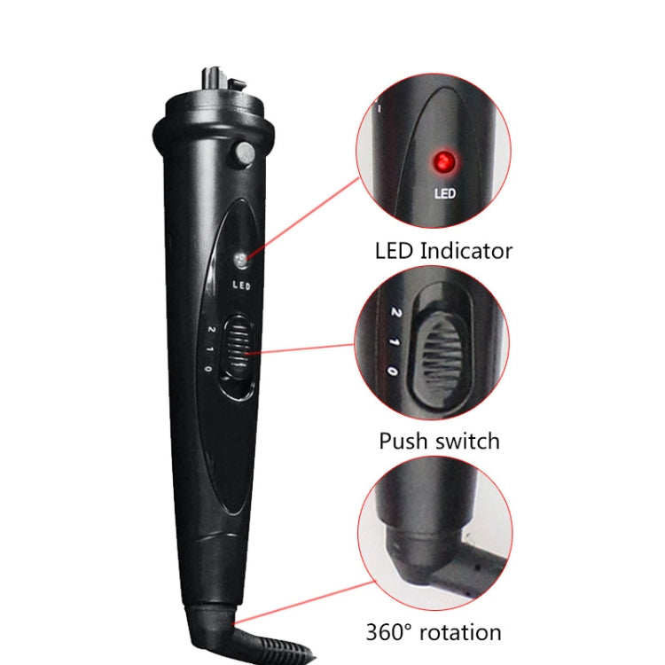 6 In 1 Tube Changed LED Display Tourmaline Ceramic Hair Curler(AU Plug+1) - free shipping - PMC TechLife - Order now!