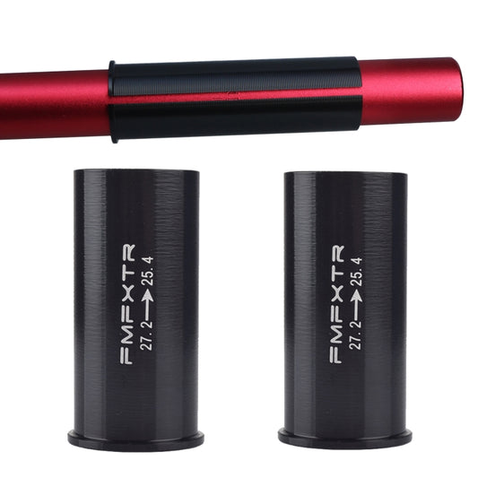 2 PCS FMFXTR Bicycle Seat Tube Reducer Sleeve Conversion Sleeve, Specification: 27.2mm To 25.4mm - Bicycle Seat Posts by FMFXTR | Online Shopping South Africa | PMC Jewellery | Buy Now Pay Later Mobicred