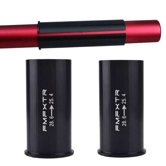 2 PCS FMFXTR Bicycle Seat Tube Reducer Sleeve Conversion Sleeve, Specification: 28.6mm To 25.4mm - Bicycle Seat Posts by FMFXTR | Online Shopping South Africa | PMC Jewellery | Buy Now Pay Later Mobicred