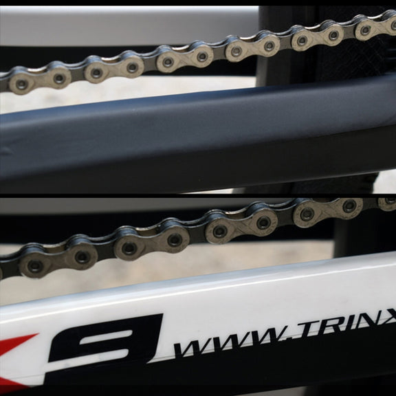 FMFXTR Bicycle Protection Chain Sticker Front Fork Protective Film, Color: Matt Color
