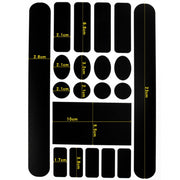 FMFXTR Bicycle Protection Chain Sticker Front Fork Protective Film, Color: Transparent