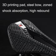 WEST BIKING YP0801130 Bicycle Comfort Honeycomb Seat Cushion(Black)