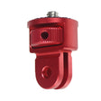 1/4 Inch Screw Converter Tripod Adapter for Sport Camera(Red) - Connection Mount by null | Online Shopping South Africa | PMC TechLife | Buy Now Pay Later Mobicred