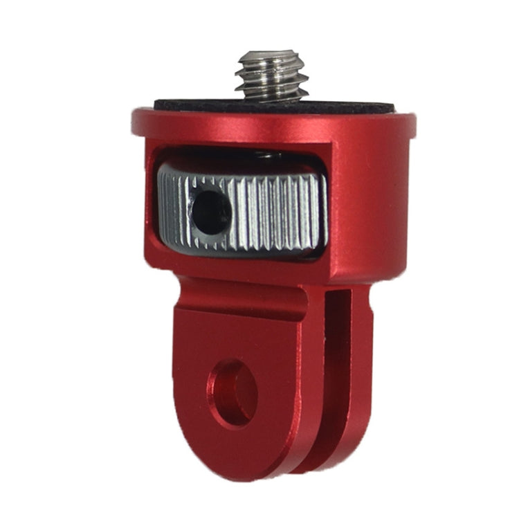 1/4 Inch Screw Converter Tripod Adapter for Sport Camera(Red Titanium) - Connection Mount by null | Online Shopping South Africa | PMC TechLife | Buy Now Pay Later Mobicred