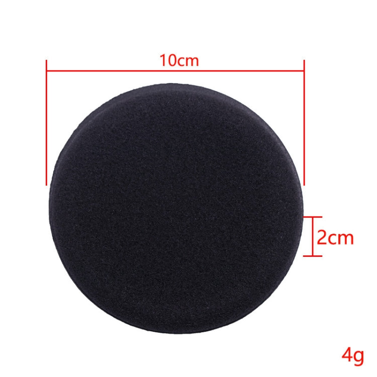 50 PCS Waxing Sponge Cars With Round Edge Car Washing Car Wax Maintenance Polished Sponge(Black) - free shipping - PMC TechLife - Order now!
