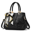 378 Three-dimensional Carved Ladies Handbag(Black) - Handbags by PMC TechLife | Online Shopping South Africa | PMC TechLife