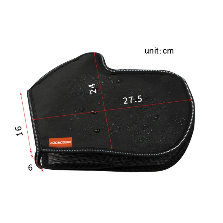 MESOROCK MG1105 Electric Bike Sunscreen Glove Outdoor Summer Handlebar Hood, Size: One Size(Black)