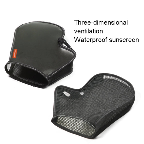 MESOROCK MG1105 Electric Bike Sunscreen Glove Outdoor Summer Handlebar Hood, Size: One Size(Black)