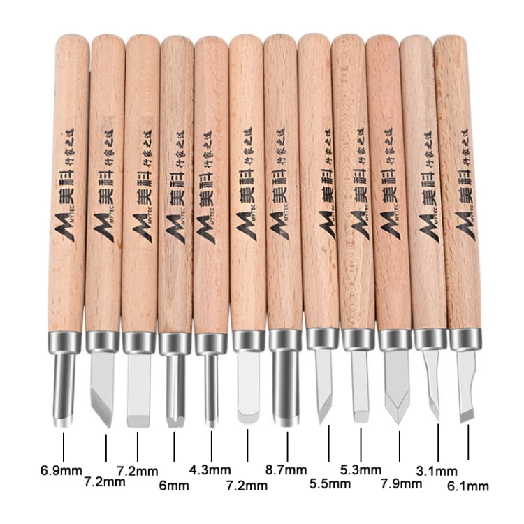 8 PCS/Set MYTEC Multifunctional Woodworking Rubber Stamp Carving Tool Knife - Burin &Cutting Knife by MYTEC | Online Shopping South Africa | PMC Jewellery | Buy Now Pay Later Mobicred