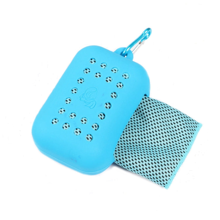 30x90cm Summer Fitness Cold Sports Towel To Cool Down Ice Cold Towel(Sky Blue) - Sports Towels by PMC TechLife | Online Shopping South Africa | PMC TechLife | Buy Now Pay Later Mobicred