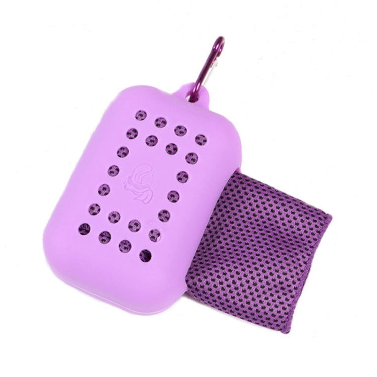 30x90cm Summer Fitness Cold Sports Towel To Cool Down Ice Cold Towel(Purple) - Sports Towels by PMC TechLife | Online Shopping South Africa | PMC TechLife | Buy Now Pay Later Mobicred