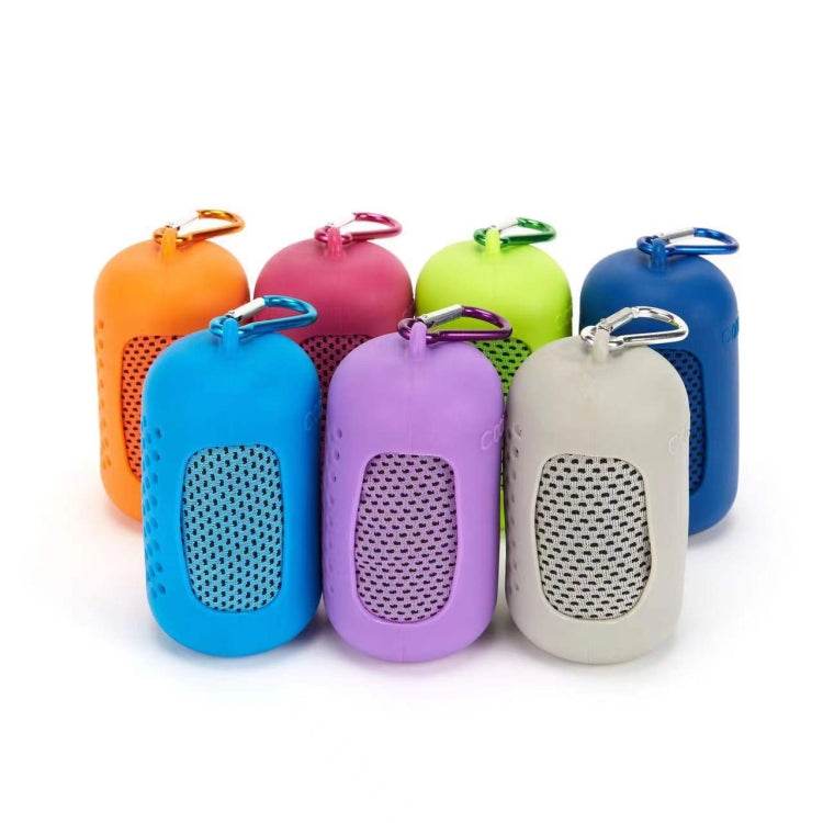 30x90cm Summer Fitness Cold Sports Towel To Cool Down Ice Cold Towel(Cylindrical Light Gray) - Sports Towels by PMC TechLife | Online Shopping South Africa | PMC TechLife | Buy Now Pay Later Mobicred