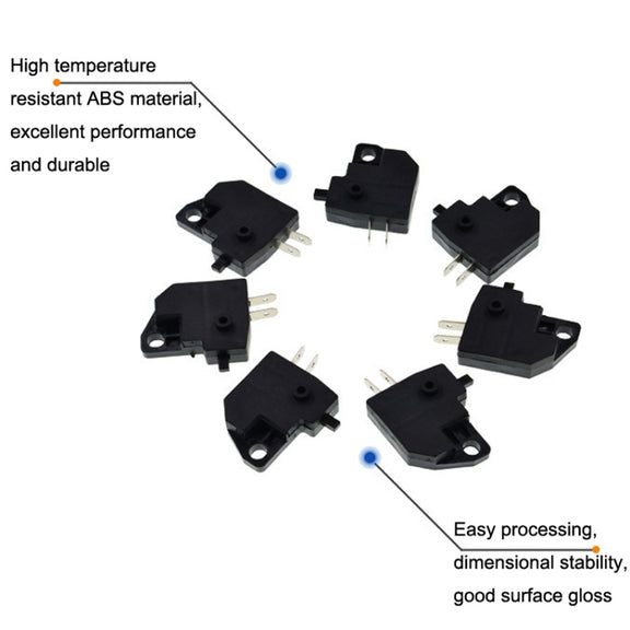 50 PCS Motorcycle Electric Vehicle Upper Pump Brake Switch Disc Brake(Left)