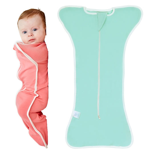 Insular Baby Cotton Quilt Newborn Swaddle Sleeping Bag Blanket, Size: 60cm For 0-3 Months(Green) - free shipping - PMC Jewellery - Order now!