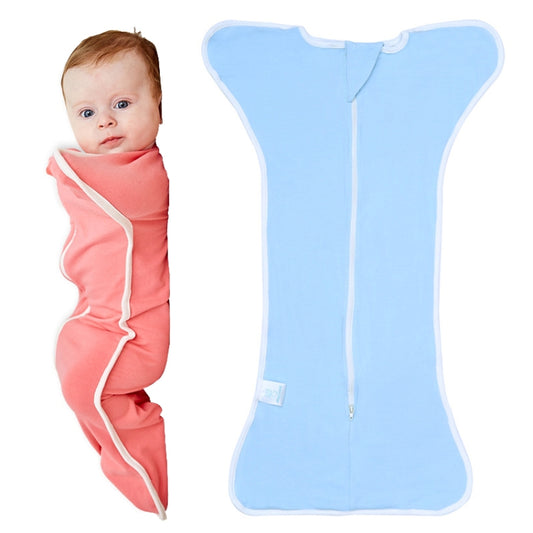 Insular Baby Cotton Quilt Newborn Swaddle Sleeping Bag Blanket, Size: 60cm For 0-3 Months(Blue) - free shipping - PMC Jewellery - Order now!