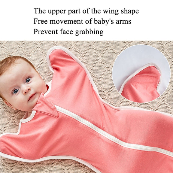 Insular Baby Cotton Quilt Newborn Swaddle Sleeping Bag Blanket, Size: 60cm For 0-3 Months(Purple)