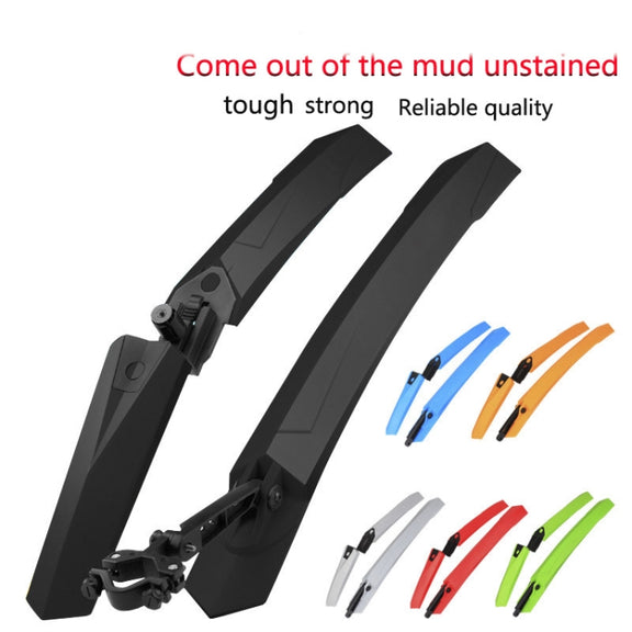 2632 Bicycle Quick Release Mudguards, Style: Ordinary (Blue)