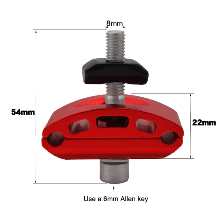 FMFXTR Bicycle Saddle Clamp Code Screw Connector(Double Rail Silver) - Others by FMFXTR | Online Shopping South Africa | PMc TechLife | Buy Now Pay Later Mobicred