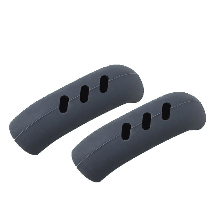 1 Pair Silicone Pot Handle Insulation Cover Iron Pot Handle Cover(Simple Gray) - Insulation by PMC TechLife | Online Shopping South Africa | PMC TechLife