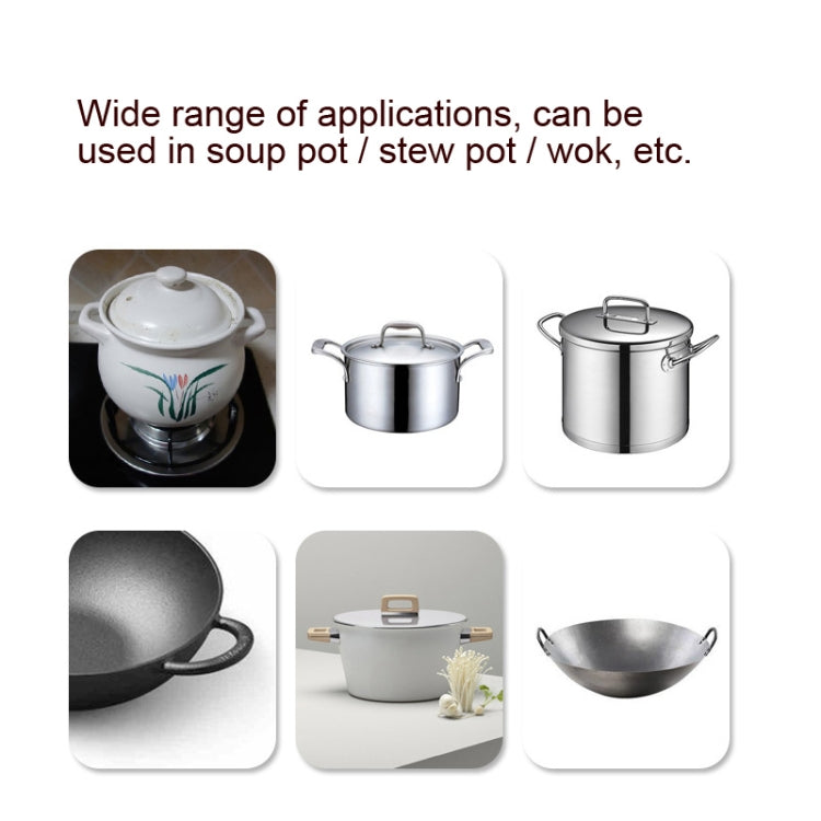 1 Pair Silicone Pot Handle Insulation Cover Iron Pot Handle Cover(Simple Gray) - Insulation by PMC TechLife | Online Shopping South Africa | PMC TechLife