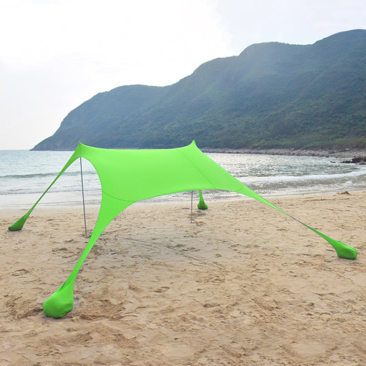 Outdoor Beach Lycra Canopy Camping Tent Sunshade Fishing Tent, Size: 300x300x200cm(Green) - Tents & Accessories by PMC TechLife | Online Shopping South Africa | PMC TechLife