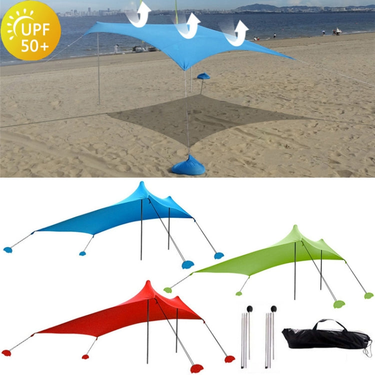 Outdoor Beach Lycra Canopy Camping Tent Sunshade Fishing Tent, Size: 210x160x150cm(Blue) - Tents & Accessories by PMC TechLife | Online Shopping South Africa | PMC TechLife