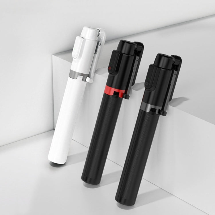 AB403 Live Broadcast Landing Integrated Telescopic Mobile Phone Triangle Bracket(White) - Selfie Sticks by PMC TechLife | Online Shopping South Africa | PMC TechLife | Buy Now Pay Later Mobicred