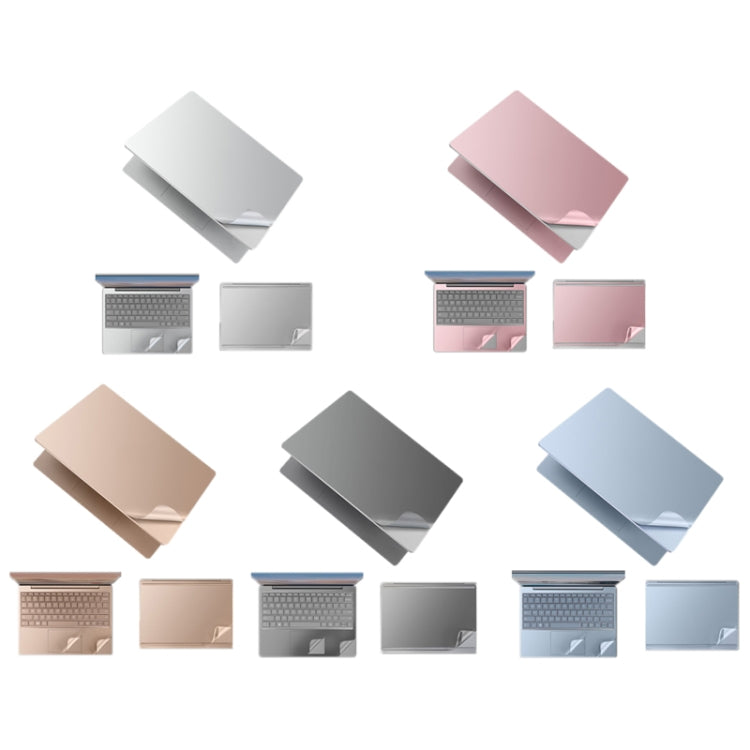 JRC 4 in 1 Top Cover Film + Full Support Film + Bottom Cover Film + Touch Film for Surface Laptop Go 12.4(Bright Platinum)