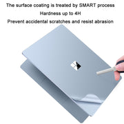 JRC 4 in 1 Top Cover Film + Full Support Film + Bottom Cover Film + Touch Film for Surface Laptop Go 12.4(Bright Platinum)
