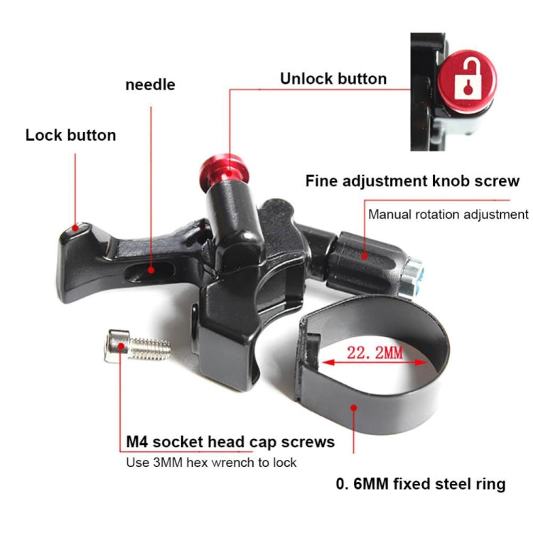 FMFXTR Bicycle Aluminum Alloy Front Fork Wire Controller, Style: A Model+Wire Core+Wire Tube - Front Fork by FMFXTR | Online Shopping South Africa | PMc TechLife | Buy Now Pay Later Mobicred