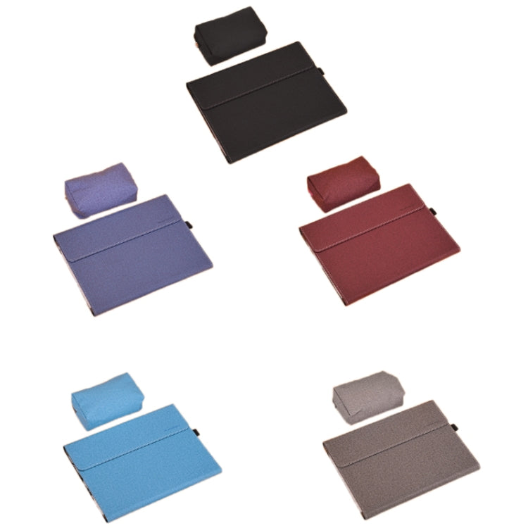 All-Inclusive Drop Case For Microsoft Surface Pro 8, Color: TPU Soft Shell Wine Red With Power Pack - Others by PMC TechLife | Online Shopping South Africa | PMC TechLife | Buy Now Pay Later Mobicred