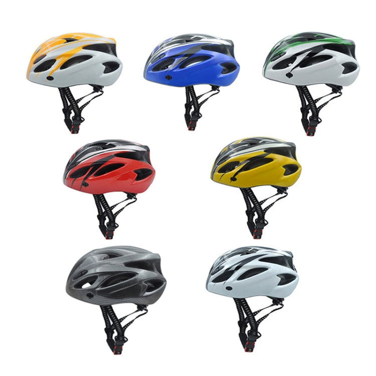 Unisex Cycling Bike One-piece Helmet, Size: One Size About 57-62cm(Fiber Black) - Protective Helmet & Masks by PMC TechLife | Online Shopping South Africa | PMC TechLife | Buy Now Pay Later Mobicred