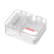 Imakara Mini Square Portable Sealed Medicine Cutter Dispenser Box(White) - free shipping - PMC TechLife - Order now!