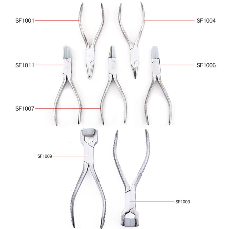 Glasses Repair Tool Pliers Set Nose Pad Temple Adjustment Tool
