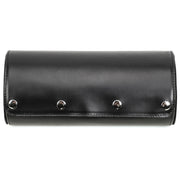 CONTACTS FAMILY Outdoor Convenient Leather Watch Storage Box(Black)