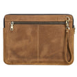 CONTACTS FAMILY Leather Laptop Sleeve For Macbook Pro 14.2 Inch(Brown) - 14.1 inch by CONTACTS FAMILY | Online Shopping South Africa | PMC TechLife | Buy Now Pay Later Mobicred