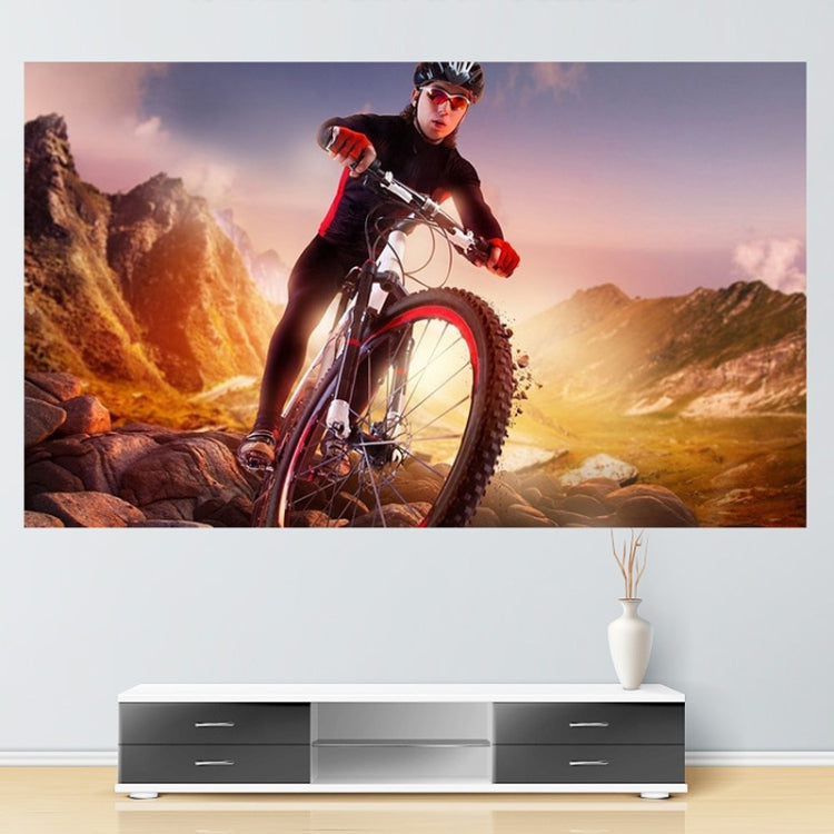 Folding Metal Anti-Light HD Projection Curtain, Size: 130 inch 16:9 290x160cm - Film Curtains by PMC TechLife | Online Shopping South Africa | PMC TechLife | Buy Now Pay Later Mobicred